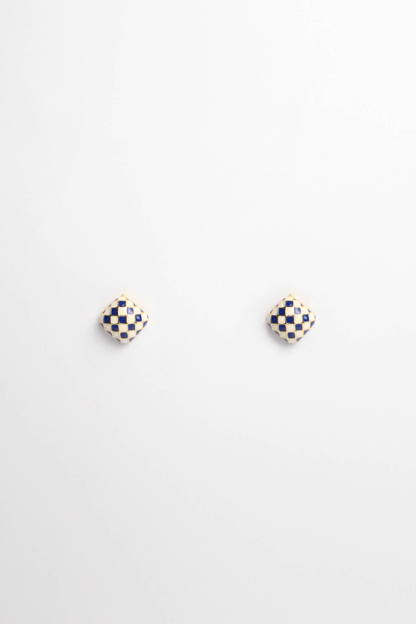 Squarecheck Earrings