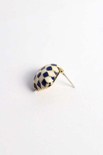 Squarecheck Earrings